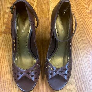 Chocolate BCBG Heels